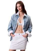 Calvin Klein Jeans Women's Denim Mini Skirt