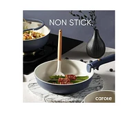 Carote 20pcs Pots and Pans Set, Detachable Handle Nonstick Cookware Set, Induction Kitchen Cookware Sets Non Stick with Removable Handle, Rv Cookware