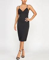 Seni & Cade Juniors' Open-Back Midi Dress