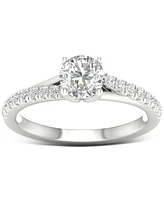 Diamond Engagement Ring (1 ct. t.w.) in 14k White Gold