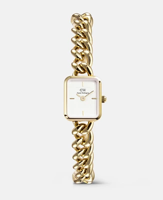Daniel Wellington Women's Analog Gold-Tone Stainless Steel Watch, 16mm
