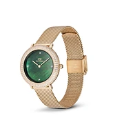 Daniel Wellington Women's Analog Gold-Tone Stainless Steel Watch, 32mm
