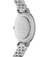 Daniel Wellington Unisex Analog Silver-Tone Stainless Steel Watch, 28mm