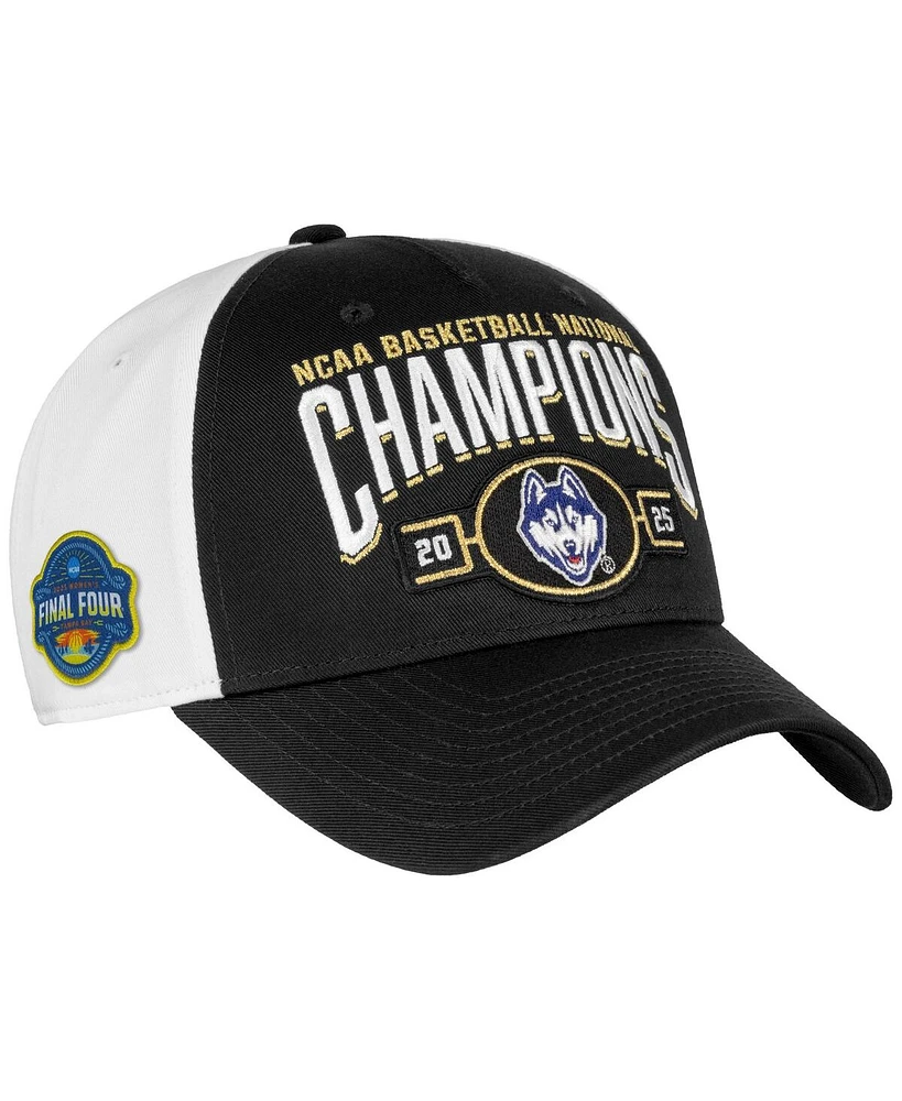 Nike Men's Black UConn Huskies 2025 Ncaa Women's Basketball National Champions Locker Room Adjustable Hat