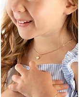 Tiny Blessings Girls Children's 14K Gold Modern Heart 12-14" Necklace