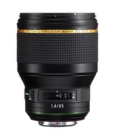 Pentax Hd Pentax-d Fa 85mm f/1.4 Ed Sdm Aw Lens, Black