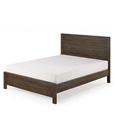 Solid Wood Bed Frame – Sturdy Platform with Slatted Base