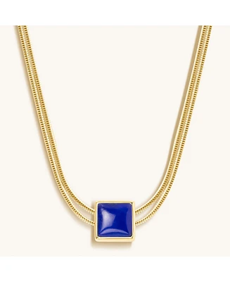 Manifest & Believe - Lapis Lazuli Evil Eye September Birthstone Necklace