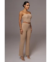Jluxlabel Women's Carmela Cable Knit Top
