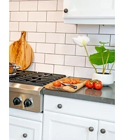Natural Rounded Rectangle Anti-Bacterial Cutting Board