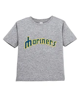 Soft As A Grape Toddler 2-Pack Navy/Gray Seattle Mariners Cooperstown Collection T-Shirt Set