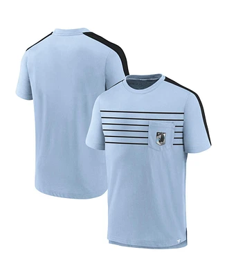 Fanatics Men's Light Blue Minnesota United Fc Pocket T-Shirt