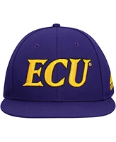 Adidas Men's Purple Ecu Pirates on Field Fitted Hat