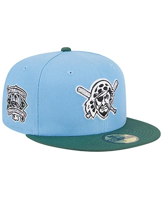 New Era Men's Sky Blue/Cilantro Pittsburgh Pirates 1994 Mlb All-Star Game 59FIFTY Fitted Hat
