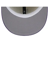 New Era Men's White/Purple Minnesota Vikings Main 59FIFTY Fitted Hat