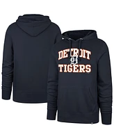 '47 Brand Men's Navy Detroit Tigers Velocity Headline Pullover Hoodie