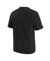 Nike Big Boys and Girls Black Los Angeles Chargers 2024 Nfl Crucial Catch T-Shirt