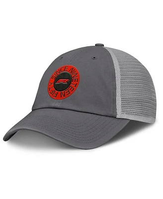 Formula 1 Men's Charcoal/Gray Fleet Adjustable Hat
