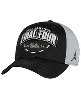 Jordan Men's Black Ucla Bruins 2025 Ncaa Women's Basketball Tournament March Madness Final Four Regional Champions Locker Room Adjustable Hat