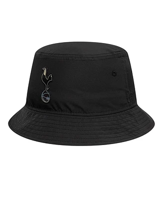 New Era Men's Black Tottenham Hotspur Iridescent Bucket Hat