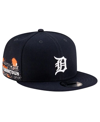 Guy Fieri's Flavortown x Mlb Men's Navy Detroit Tigers 9FIFTY Snapback Hat