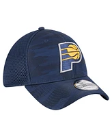 New Era Men's Navy Indiana Pacers Subtle Camo 39THIRTY Flex Hat