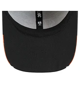 New Era Men's Black Cincinnati Bengals Game Day Linear 39THIRTY Flex Hat