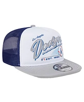 New Era Big Boys and Girls White Los Angeles Dodgers Retro 9FIFTY Snapback Hat