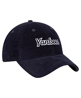 New Era Women's Navy New York Yankees Corduroy 9TWENTY Adjustable Hat