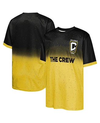 Outerstuff Big Boys and Girls Black Columbus Crew Stalwart Defender T-Shirt