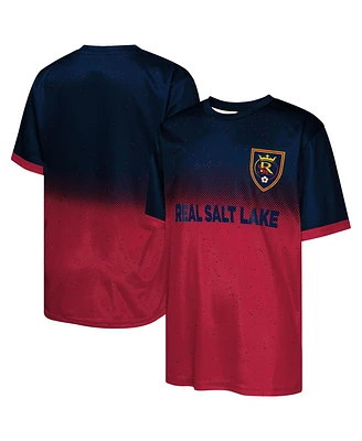 Outerstuff Big Boys and Girls Navy Real Salt Lake Stalwart Defender T-Shirt