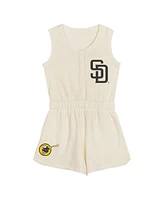 Outerstuff Toddler Cream San Diego Padres Power Tank Romper