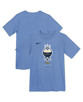 Nike Preschool Powder Blue Milwaukee Brewers City Connect T-Shirt