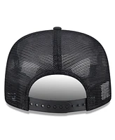 New Era Men's Black Ryan Blaney Adventure Pattern Golfer Adjustable Hat