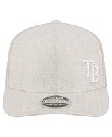 New Era Men's Light Beige Tampa Bay Rays Flawless 9SEVENTY Stretch-Snap Hat
