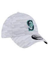 New Era Men's White Seattle Mariners Graded 39THIRTY Flex Hat