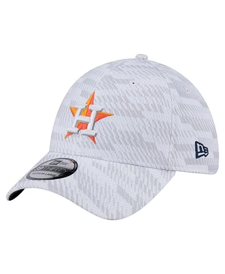 New Era Men's White Houston Astros Graded 39THIRTY Stretch Fit Hat