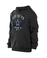 New Era Men's Black Dallas Cowboys 2025 Nfl Draft Pullover Hoodie