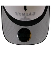 New Era Men's Cream/Black New Orleans Saints 2025 Nfl Draft 9FORTY A-Frame M-Crown Adjustable Hat