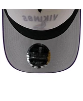 New Era Men's Cream/Purple Minnesota Vikings 2025 Nfl Draft 9FORTY A-Frame M-Crown Adjustable Hat