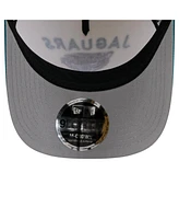 New Era Men's Cream/Teal Jacksonville Jaguars 2025 Nfl Draft 9FORTY A-Frame M-Crown Adjustable Hat