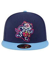 New Era Men's Navy Wisconsin Timber Rattlers Copa de la Diversion 59FIFTY Fitted Hat