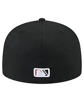 New Era Men's Black/ San Jose Giants Copa de la Diversion 59FIFTY Fitted Hat
