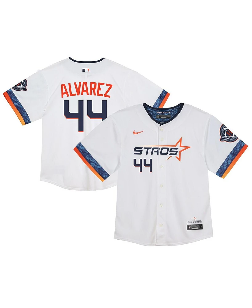 Nike Toddler Yordan Alvarez White Houston Astros 2025 City Connect Limited Player Jersey