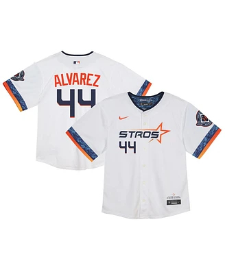 Nike Toddler Yordan Alvarez White Houston Astros 2025 City Connect Limited Player Jersey