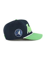 '47 Brand Men's Navy/Green Minnesota Timberwolves Dropshadow Rope Hitch Adjustable Hat