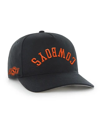 '47 Brand Men's Black Oklahoma State Cowboys Flip Script Hitch Adjustable Hat