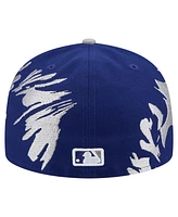 New Era Men's Navy/Gray Los Angeles Dodgers Retro Pattern 59FIFTY Fitted Hat