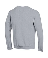 Champion Men's Heather Gray Duke Blue Devils Arch Over Logo Pullover Sweatshirt