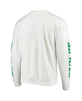 Mitchell & Ness Men's White Philadelphia Eagles Rings Vip Champions Pullover Sweater